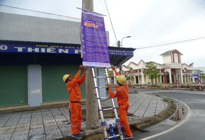 thông tin Điện lực Thành phố Cà Mau